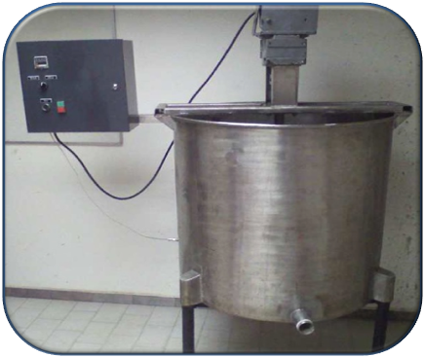 Fabricación de Mezclador para Jabón en pasta-maquina