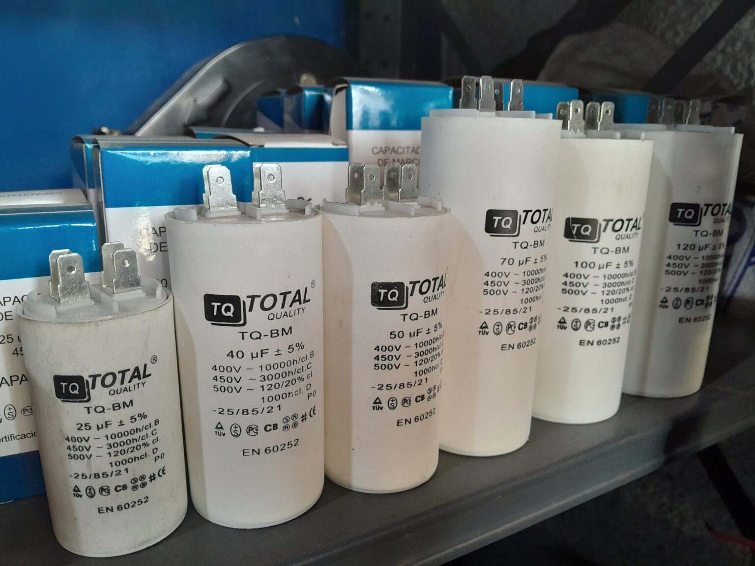 Capacitor de 50 Microfaradios - Corpinveca